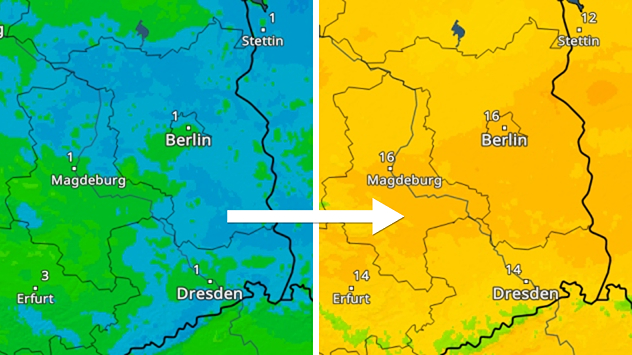 TemperaturRadar Osten