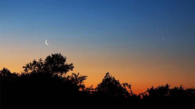 Venus am Abendhimmel