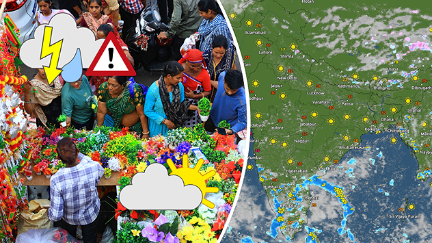 Weather on Dhanteras 2025