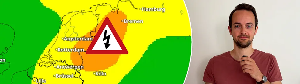 Unwettergefahr am Freitag
