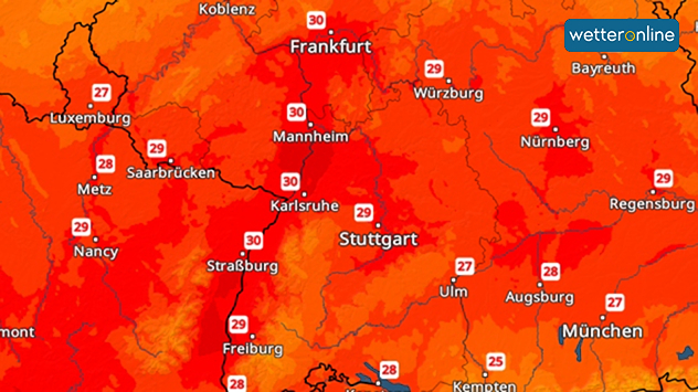 TemperaturRadar Sonntag