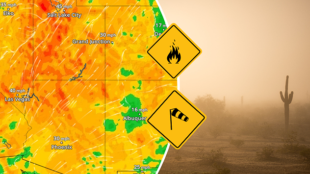 Western high winds