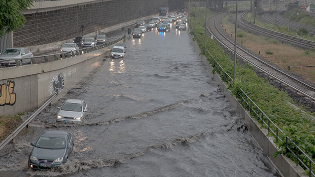 Überflutungen Berlin
