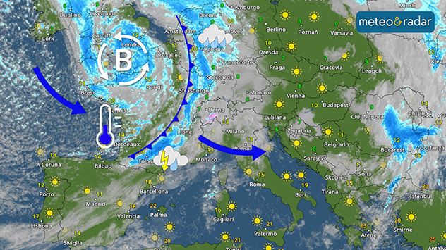Fronte freddo in arrivo