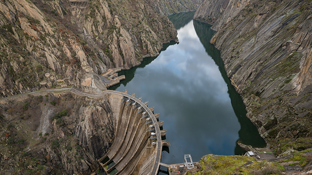 Imagen de un embalse. 