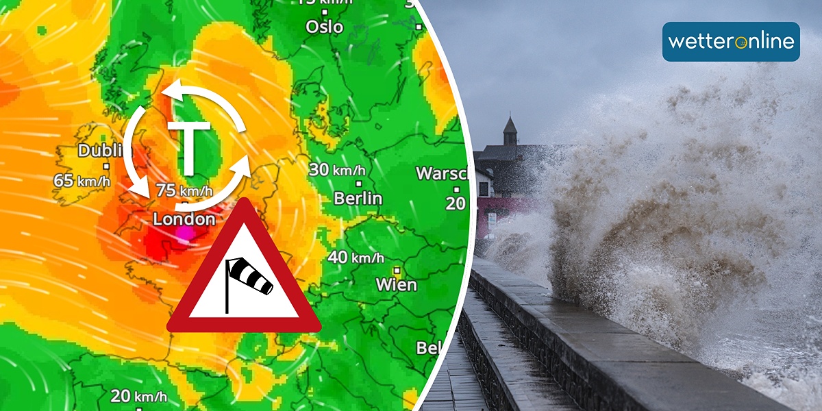 starker herbststurm — WetterOnline