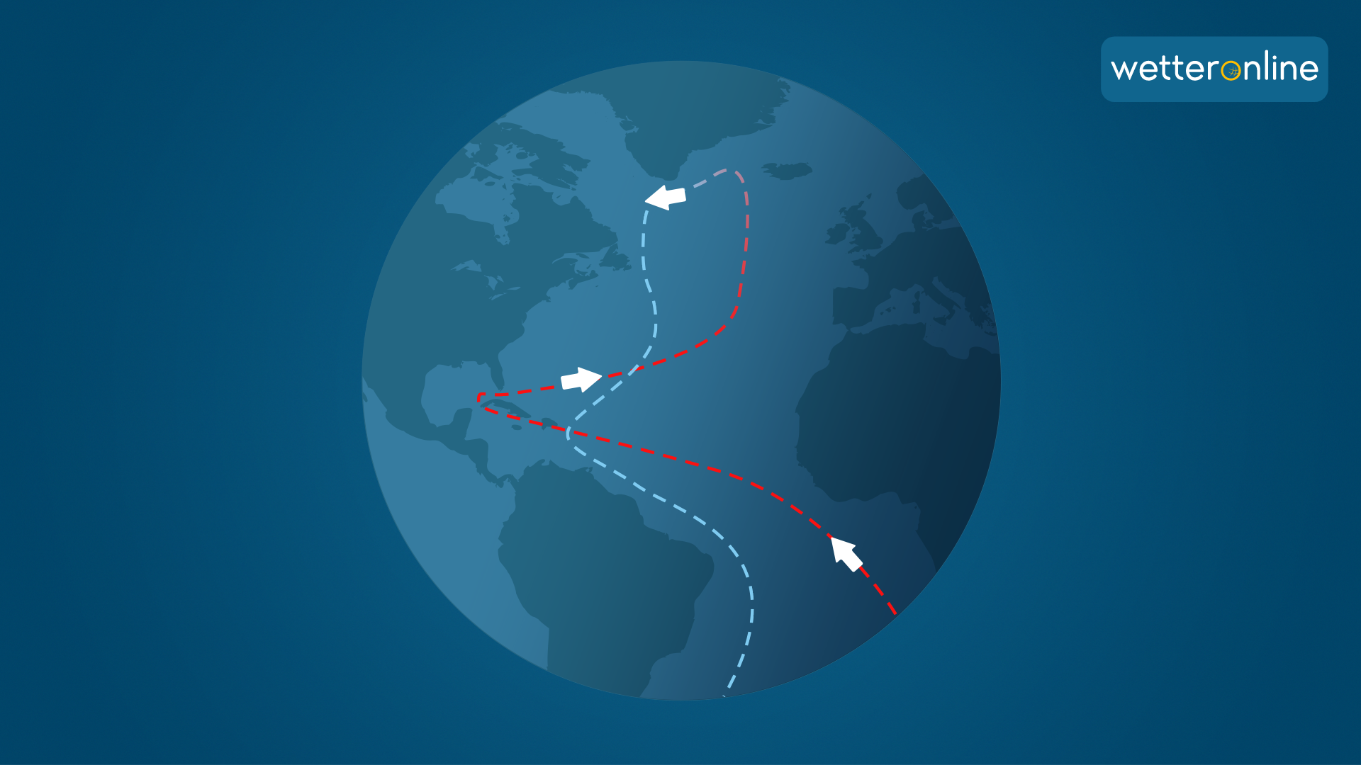 Der Golfstrom ist Teil eines komplexen Systems von Meeresströmungen.