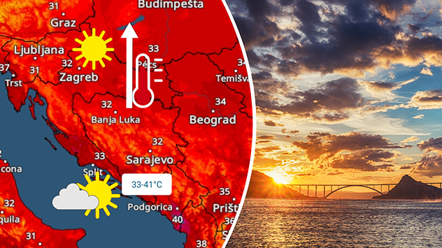 Vruće i dalje, ali ne i posvuda sunčano