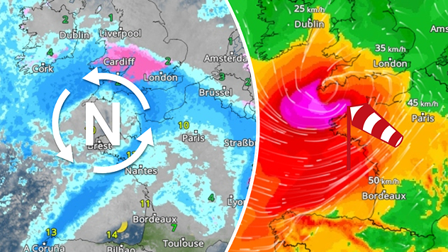 Ciklon na zapadu Evrope