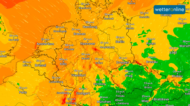 WindRadar Donnerstag