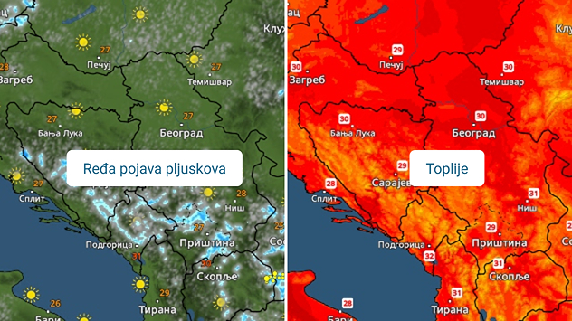 Stabilnije i toplije vreme