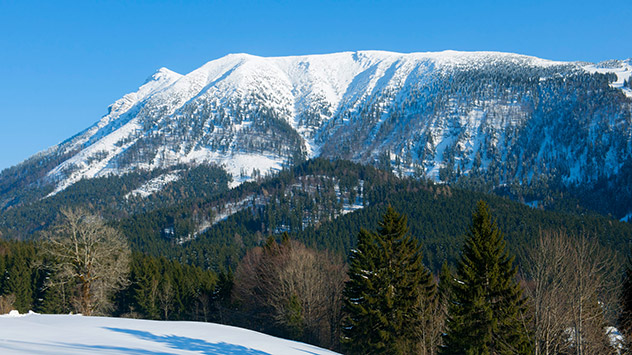 Bergmassiv des Ötscher in Niederösterreich