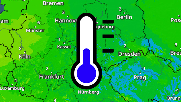 TemperaturRadar Tiefstwerte