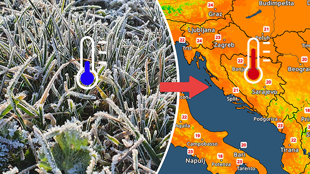 Hladno jutro, pa sve toplije – do 25°C