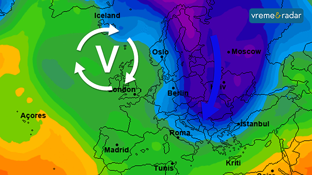 Zahlađenje u utorak i sredu