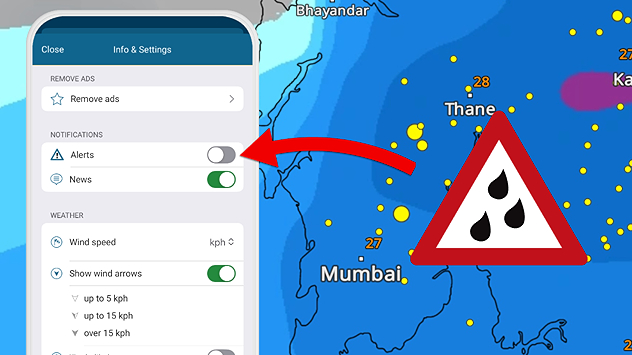 Turn On Severe Weather Alerts – Weather News