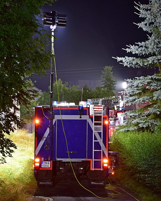 Viele Einsätze endeten erst spät in der Nacht.