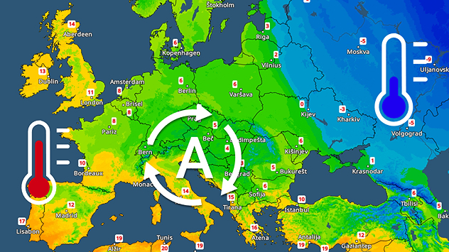 Anticiklona i dalje dijeli Sunce i maglu