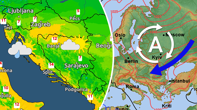 Razmjerno toplo, ali bliže se „minusi“?