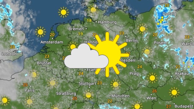 Kein Regen im WetterRadar