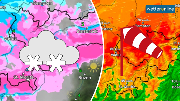 WetterRadar WindRadar Alpen