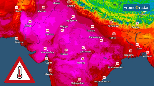 Vrući dani u Indiji