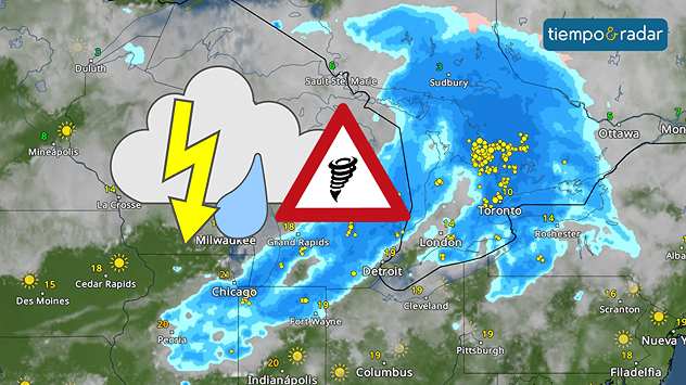 La temporada de tormentas ha entrado en pleno apogeo en Estados Unidos. Actualmente, bandas de tormentas muy activas están cruzando el país.&nbsp;