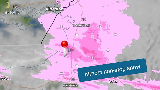 Almost non-stop snow – Weather News