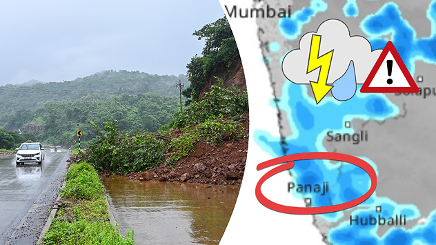 The state of Goa saw surplus rain in the month of October