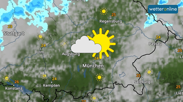 WetterRadar Báyern