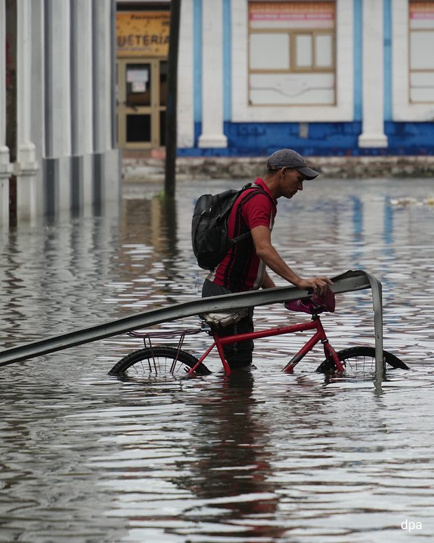 Inundaciones en Cuba