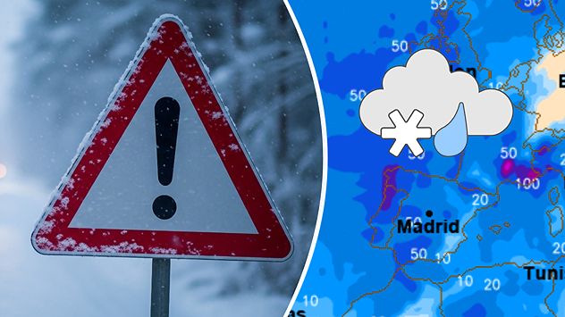 Un nuevo cambio de tiempo arrojaría nevadas a muchos puntos de la mitad norte peninsular.