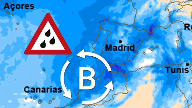 Tras la irrupción de aire frío en altura sobre la Península, algunos modelos apuntan a la posible formación de una bolsa de aire frío que, en caso de aislarse, pasaría a convertirse en una DANA entre el lunes y el martes, lo que reactivaría y reforzaría las precipitaciones en amplias zonas.&nbsp;