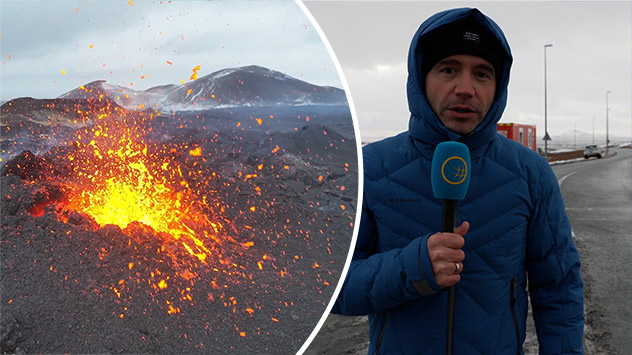 WetterReporter vor Ort