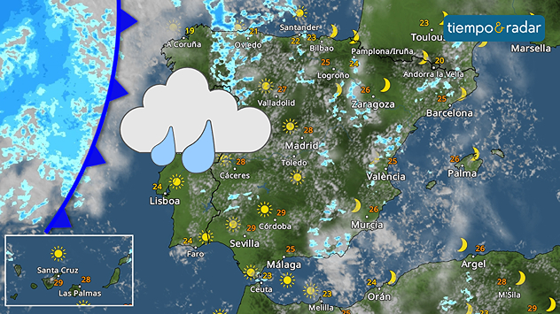 Después de varios días con temperaturas elevadas, cielos poco nubosos y pocas precipitaciones, el panorama meteorológico comienza a cambiar.&nbsp;
