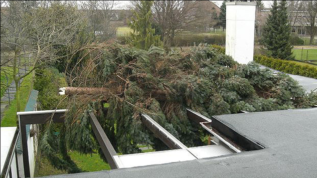 Orkan Emma wütet über Deutschland