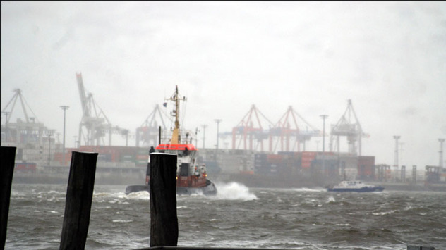 Orkan Emma wütet über Deutschland