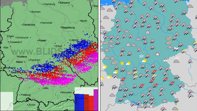 Orkan Emma wütet über Deutschland