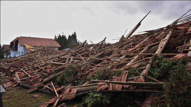 Orkan Emma wütet über Deutschland
