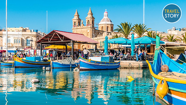 Der Hafen von Marsaxlokk gilt als Maltas wichtigster Fischerhafen