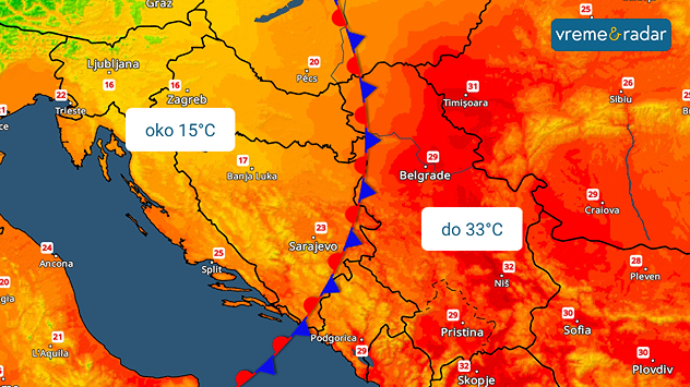 Temperaturni kontrast