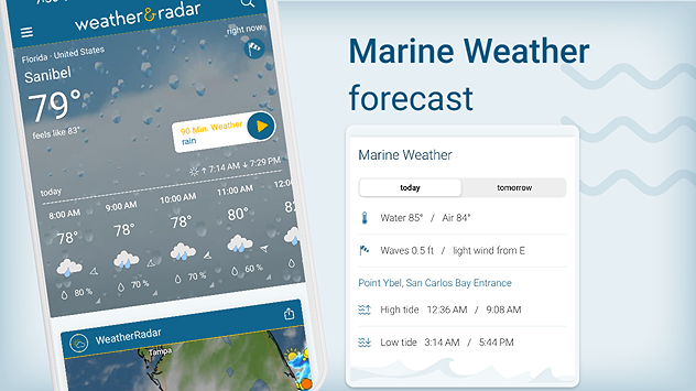 Discover the app - Marine Weather