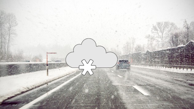 Neige jusqu'en plaine au nord