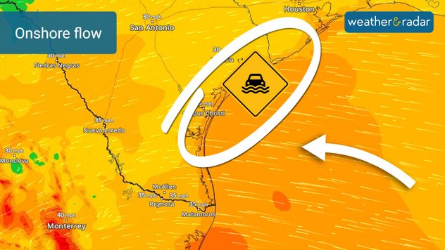 Texas coastal flooding