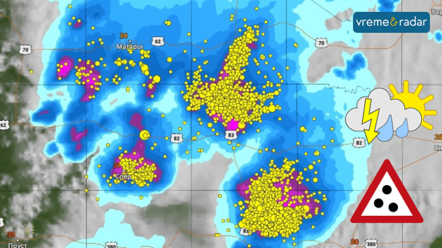 Superćelijske oluje u Teksasu