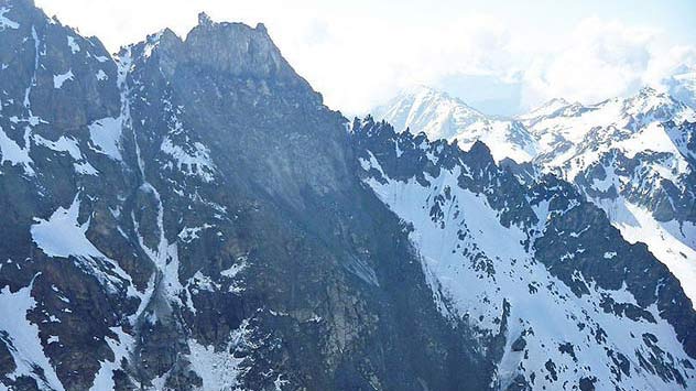 Hier ist das Geröll zu sehen.  