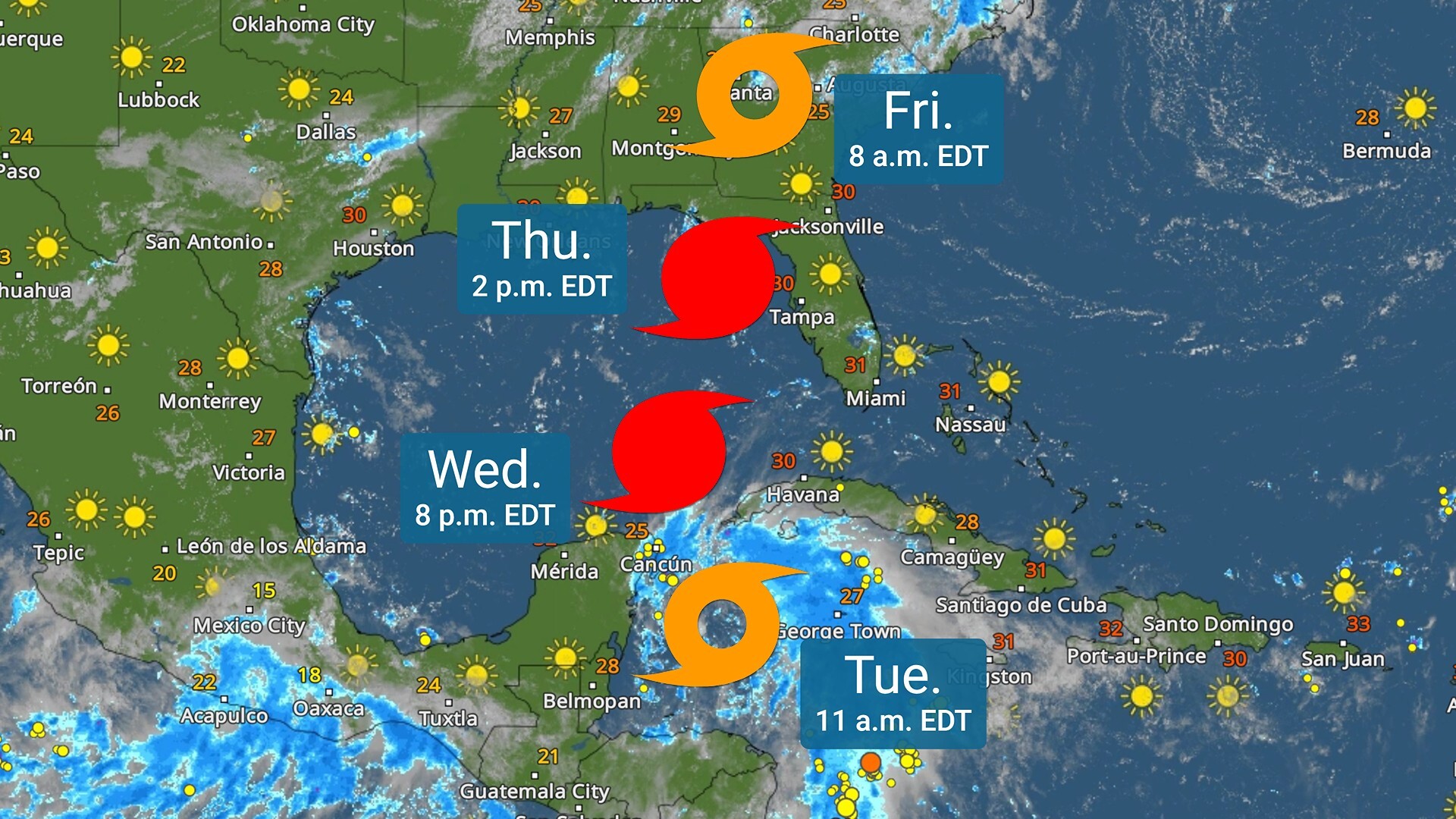 Weather Helene Tropical Storm Helene - Storm surge, winds and heavy rains for Florida ...