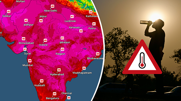Heatwave like conditions in cities across India
