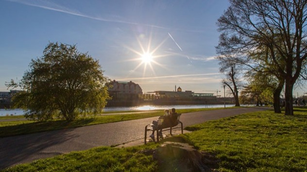 Der Sonnenschein lässt sich auch im April kaum trüben. 