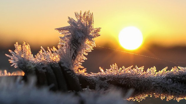 Der März ist sonnig und trocken. Bei häufig so klarem Himmel gibt es vor allem in den Nächten häufig Frost.